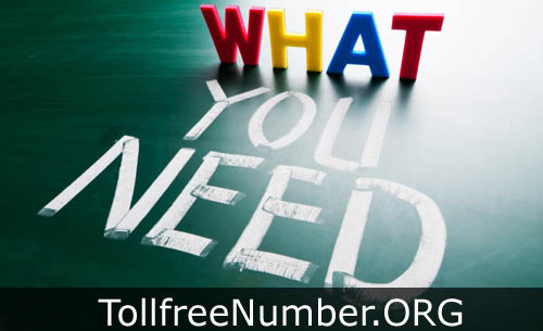 get a toll free number