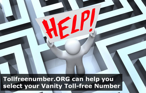 help selecting a vanity toll free number