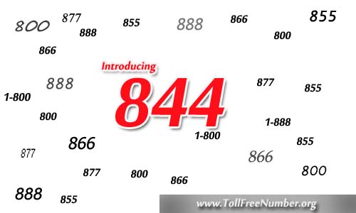 Get an 844 number today!