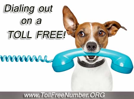 Dialing Out On A Toll Free