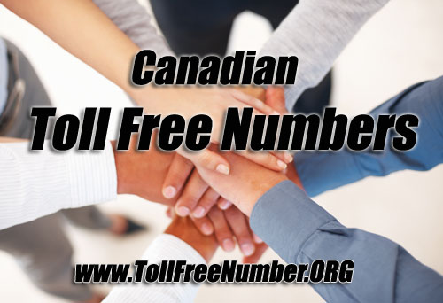 Canadian Toll Free Numbers