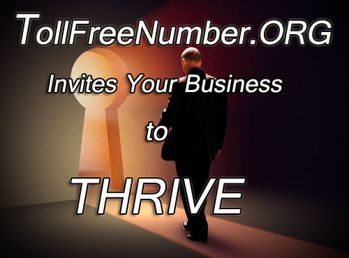 Thrive with a toll free number